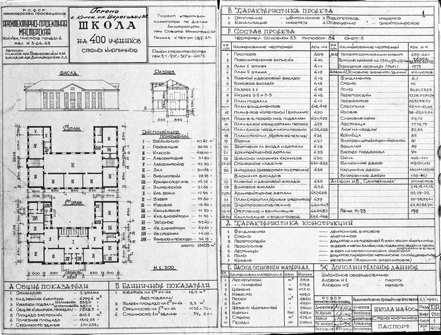 Проект школы